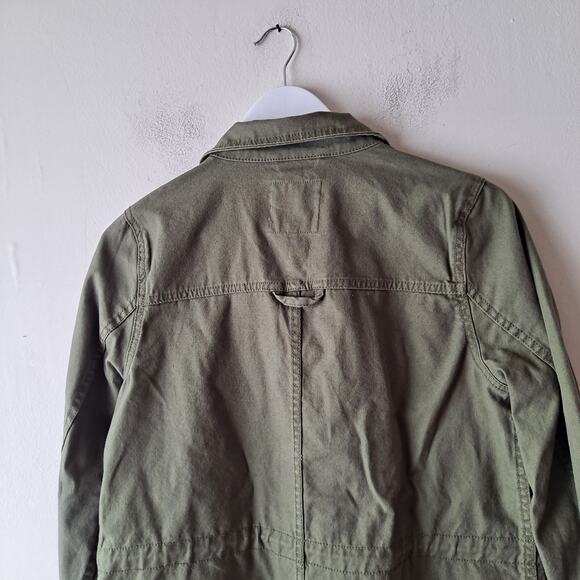 Madewell Dispatch Jacket Military Utility Desert Olive Green Womens Size Small - Picture 9 of 15